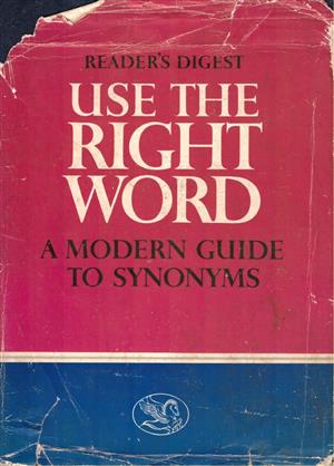 Use the right word