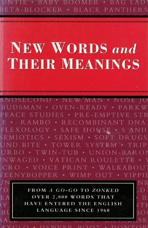 New Words and their meanings