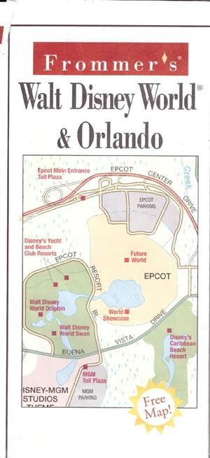 Disney world and Orlando Map