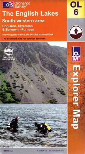 Lakes SW Outdoor leisure 6 Map