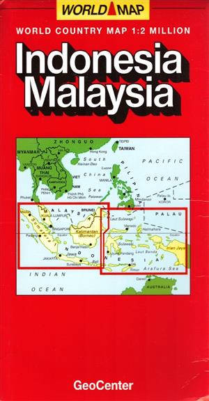 Indonesia and Malaysia Map