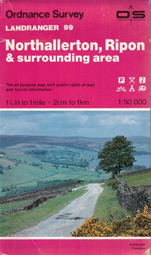 Nothallerton Landranger 99 Map